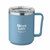 Taza de doble pared de acero inoxidable reciclado Cocoa
