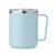 Taza de doble pared de acero inoxidable reciclado Cocoa
