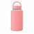 Botella de vidrio con funda de silicona Boris