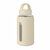 Botella de vidrio con funda de silicona Boris - Beige