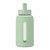 Botella de vidrio con funda de silicona Boris
