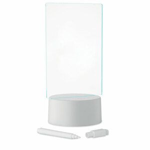 Pizarra de notas LED con luz que cambia de color LEDMEMO