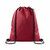 Mochila de cuerdas de poliéster RPET 420D Daykit - Burdeos