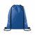 Mochila de cuerdas de poliéster RPET 420D Daykit - Azul Royal