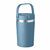 Vaso de acero inoxidable reciclado de 350 ml Cozycup - Azul Petróleo