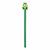 Lápiz de madera con goma animal Circo - Verde