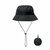 Gorro de pescador de poliéster  LANIN - Negro