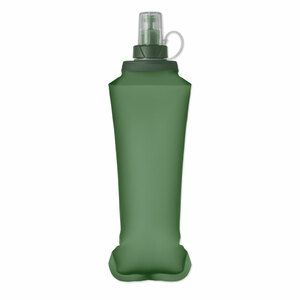Botella de agua plegable de 500 ml con válvula Biter