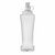 Botella de agua plegable de 500 ml con válvula Biter - Blanco