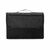 Manta de picnic plegable de forro polar RPET Costa - Negro