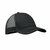 Gorra trucker de 5 paneles en algodón Blist - Negro
