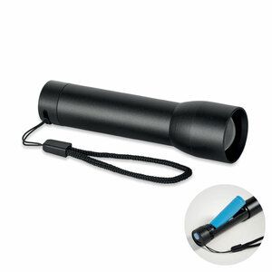 Linterna recargable de aluminio reciclado LUMEZO