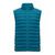 Chaleco hombre de poliéster reciclado Meru - Azul Turquesa