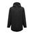 Parka impermeable poliéster reciclado IQONIQ Thelon - Negro