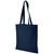 Bolsa Tote de algodón orgánico 140 g/m² Odisha - Azul Marino