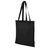 Bolsa Tote de algodón orgánico 140 g/m² Odisha - Negro