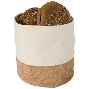 Cesta para pan con algodón y corcho