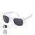 Gafas de sol plegables UV400 con funda Lyron - Blanco