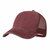 Gorra con efecto lavado Malcers - Rojo