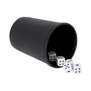 Juego de dados con cubilete Layshi