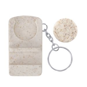 Llavero soporte con moneda Lansan