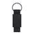 Llavero de pu reciclado Versat - Negro