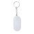 Llavero con cable cargador Dintry - Blanco