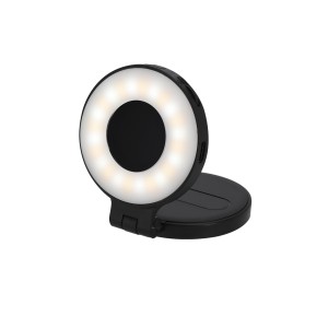 Anillo de luz LED magnético con soporte extensible