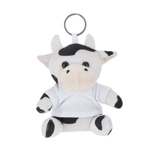 Llavero de vaca de peluche Goose
