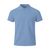 Polo adulto de algodón piqué color Charles - Azul Claro