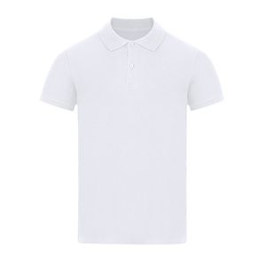 Polo infantil de algodón piqué blanco Charles