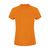 Camiseta técnica de mujer Cocker - Naranja Neón