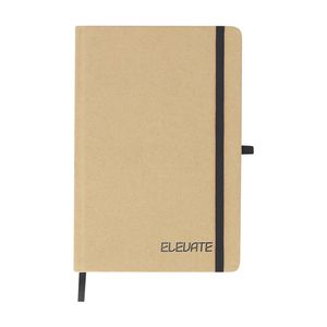 Bloc de notas con tapas rígidas en cartón reciclado