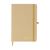 Bloc de notas con tapas rígidas Natyel - Dorado