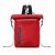 Mochila enrollable impermeable ripstop 30l Zorium - Rojo