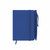 Bloc de notas con tapas rígidas en PU Glaze - Azul