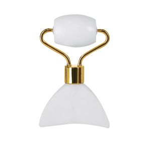 Masajeador facial de jade blanco Herbiax