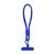 Pulsera soporte de poliéster para smartphone Whister - Azul