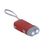 Linterna personalizable eco carga manual Sena - Rojo