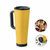 Vaso de doble pared con bocina integrada HOWLER CUP - Amarillo