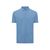 Polo corporativo Iqoniq de algodón reciclado Yosemite - Azul Celeste
