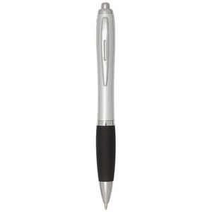 Bolígrafo rABS plateado de tinta negra NASH