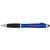 Bolígrafo rABS azul con stylus de tinta azul NASH