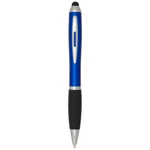 Bolígrafo rABS azul con stylus de tinta negra NASH