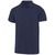 Polo unisex de material orgánico Beryl - Azul Marino