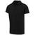 Polo orgánico unisex Graphite - Negro