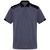 Polo de manga corta antibacteriano Samurai - Gris