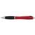 Bolígrafo rABS rojo de tinta negra NASH