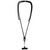 Lanyard ajustable reciclado para smartphone Vega