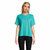 Camiseta para mujer de algodón orgánico LEGEND WOMEN SOL'S - Azul Aqua